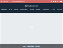 Tablet Screenshot of bertahurtado.com